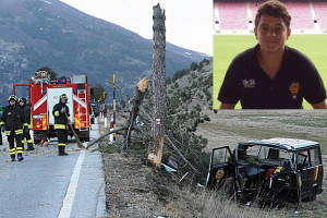 Indidente morto sulmona cinque miglia rugby