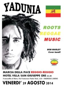 Yadunia reggae band per la Pace