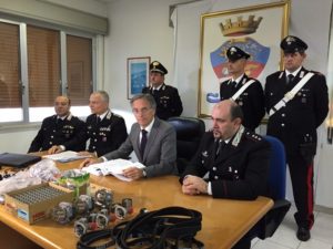 Termoli (Campobasso)  - conferenza stampa chiavette magiche