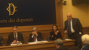 Il Sindaco Brucchi durante il suo intervento