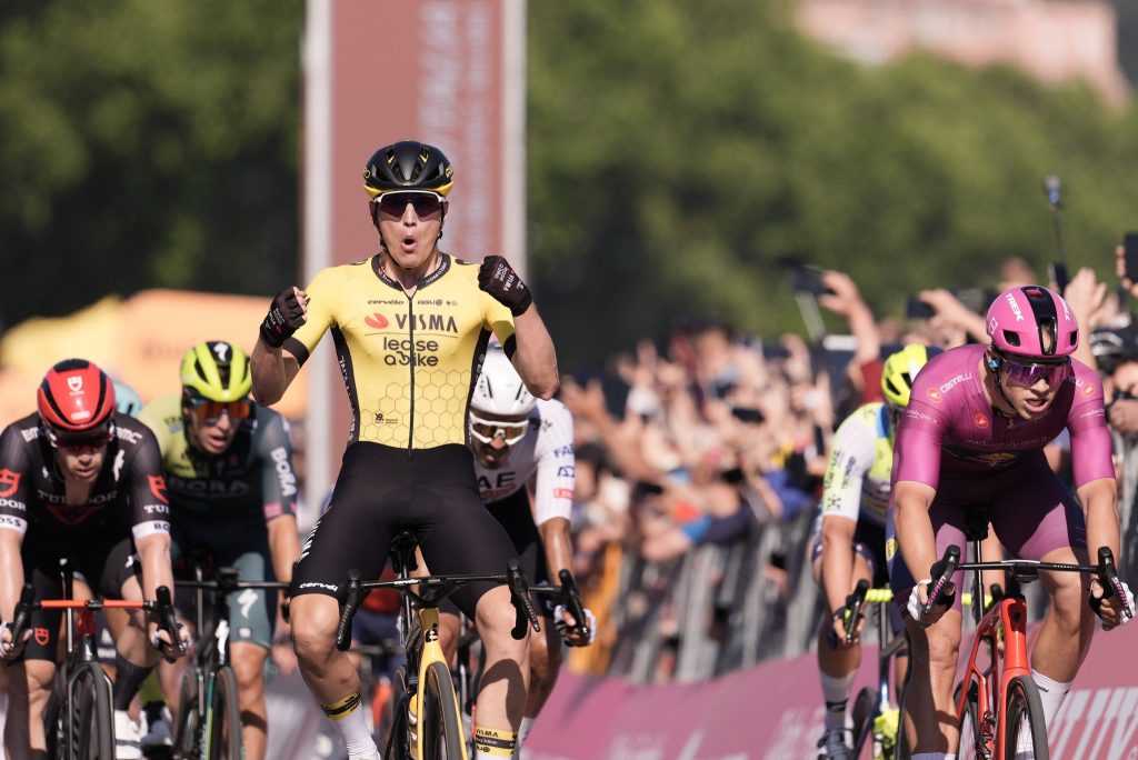 Avezzano Saluta Il Giro D Italia All Olandese Olav Kooij La Vittoria