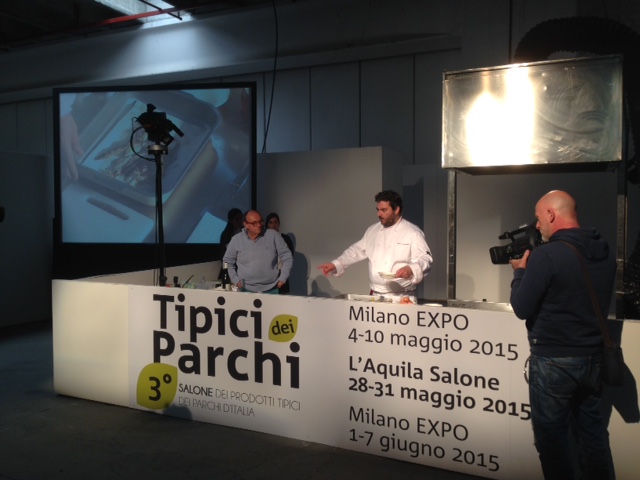 Taglio del nastro alla terza edizione di Tipici dei Parchi, alla scoperta dell’identità culinaria