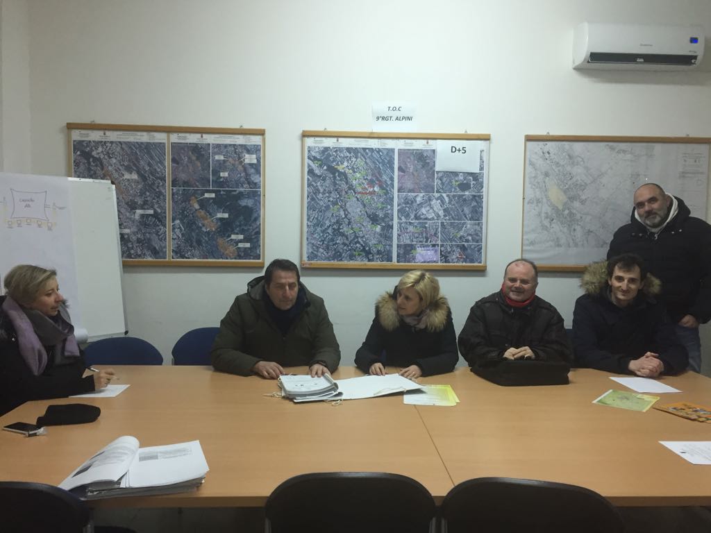 A Sulmona scuole aperte, piano neve attivo e mezzi in azione