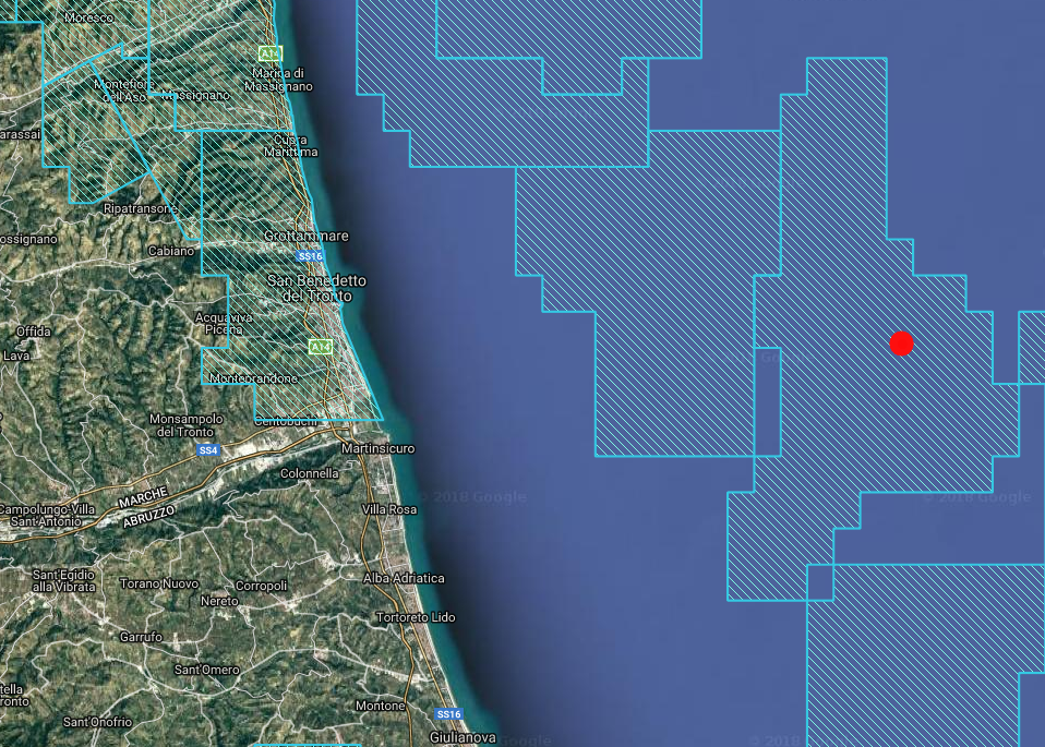 Pericolo nuove trivelle di fronte a Martinsicuro, l’allarme arriva dal Coordinamento No Hub del Gas