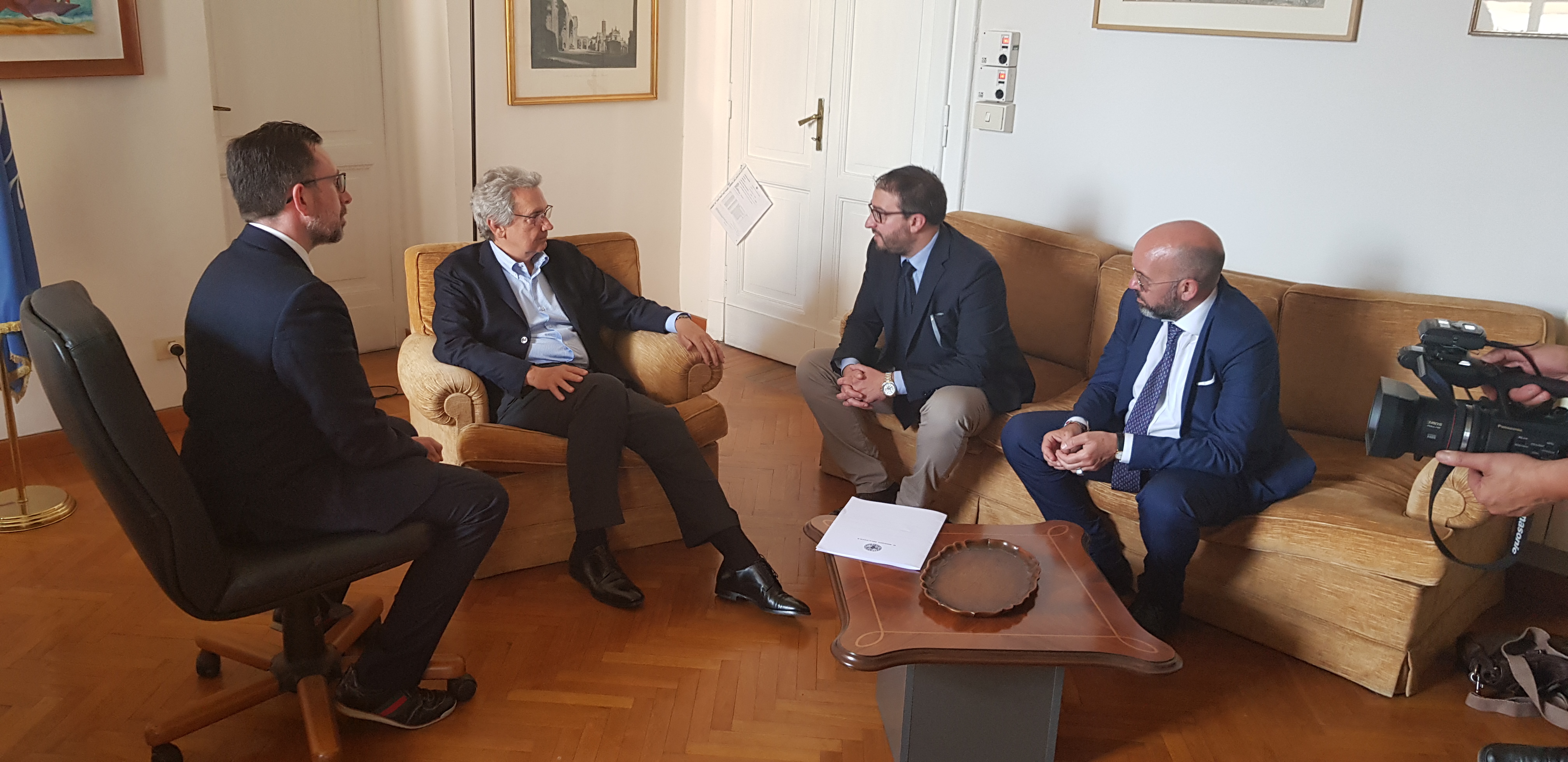 Perdonanza e riconoscimento Unesco: Biondi incontra presidente commissione e si dice fiducioso