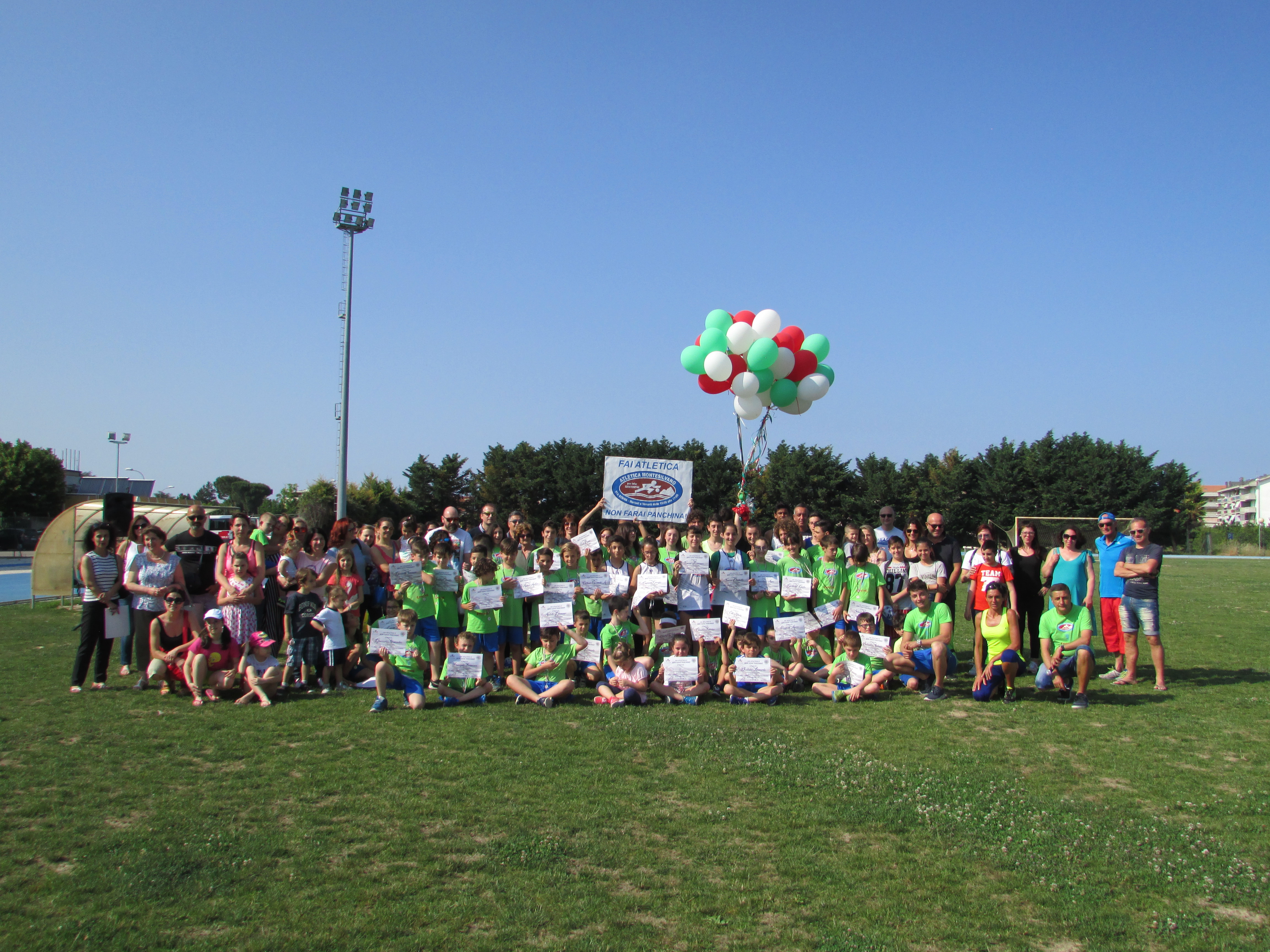 Centro Coni dell’Atletica Vomano, grande partecipazione per la festa di fine stagione sportiva