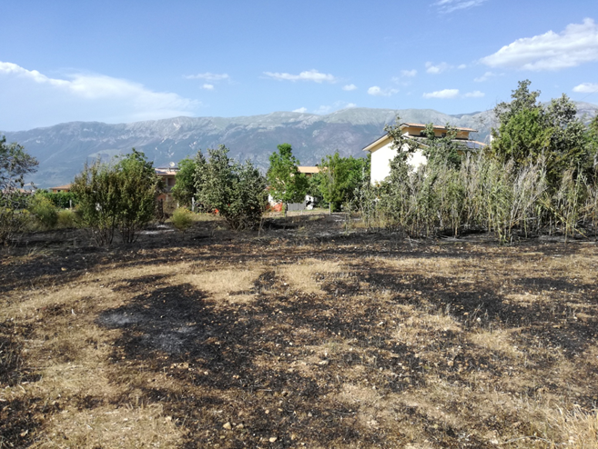 Brucia le sterpaglie ma finisce per causare un incendio. Denunciato  un uomo di 60 anni