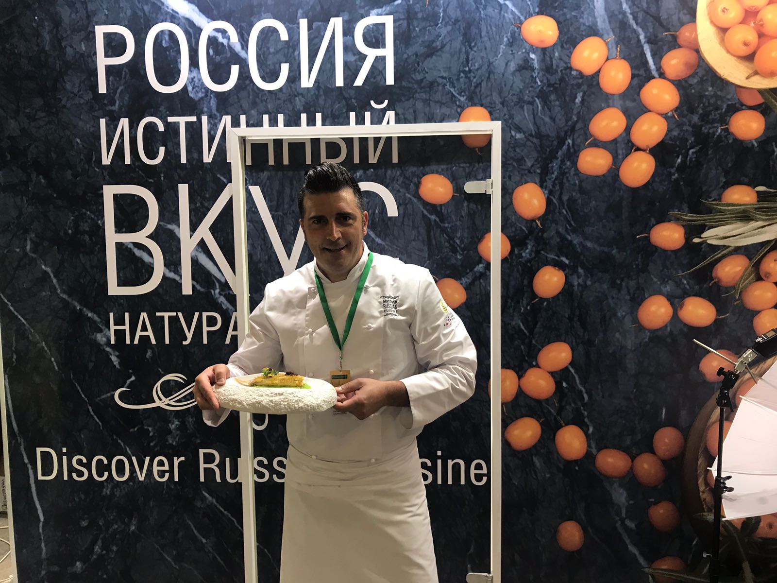 L’Abruzzo sarà in Russia grazie alle prelibatezze dello chef stellato William Zonfa, ecco il piatto che proporrà