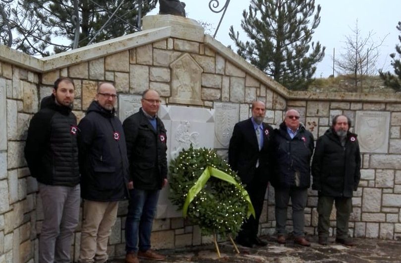 A Pescocostanzo solenne commemorazione ai caduti al sacrario nazionale mauriziano con la Fondazione Mauriziana