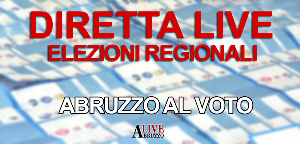 DIRETTA LIVE: speciale elezioni regionali,  tutti i dati e i numeri dell’Abruzzo al voto