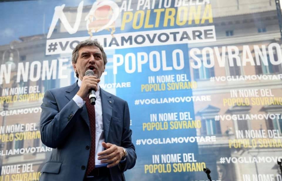 Marsilio in piazza Montecitorio a Roma, Paolucci (Pd): interessi di partito anteposti a quelli dell’Abruzzo