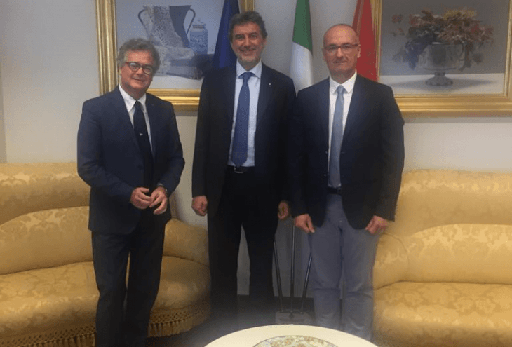 Marsilio incontra i vertici di Confindustria, focus su Zes e sviluppo dell’industria sul territorio aquilano
