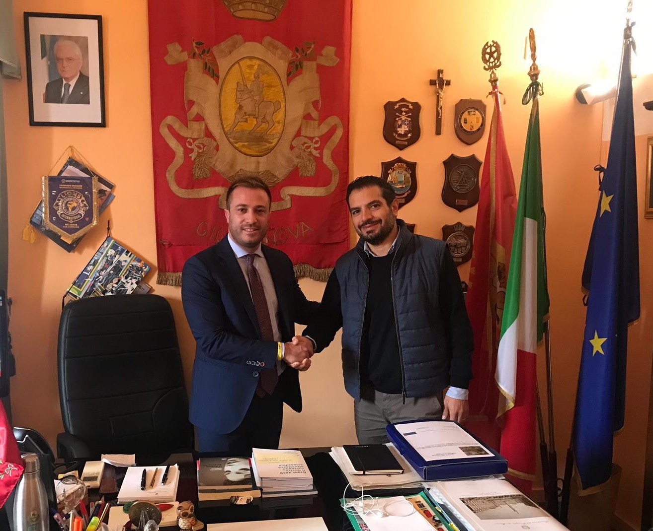 Giulianova, il sindaco saluta e ringrazia l’ingegnere Core: ha lavorato per più di dieci anni in Comune