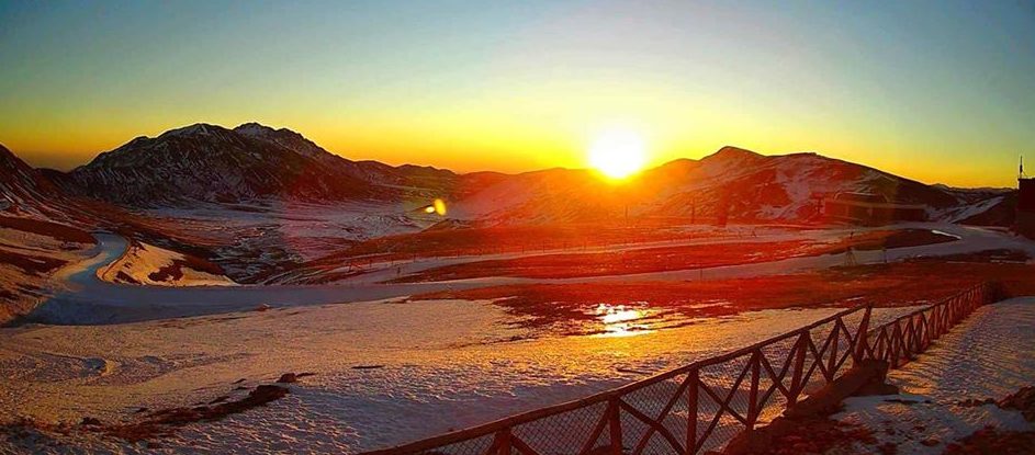 Freddo risveglio sugli altopiani e nelle vallate abruzzesi, -19.6 a Piano Aremogna: -14 a Piani di Pezza