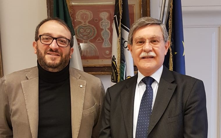 L’Aquila, il sindaco Biondi saluta e ringrazia il questore uscente Orazio D’Anna