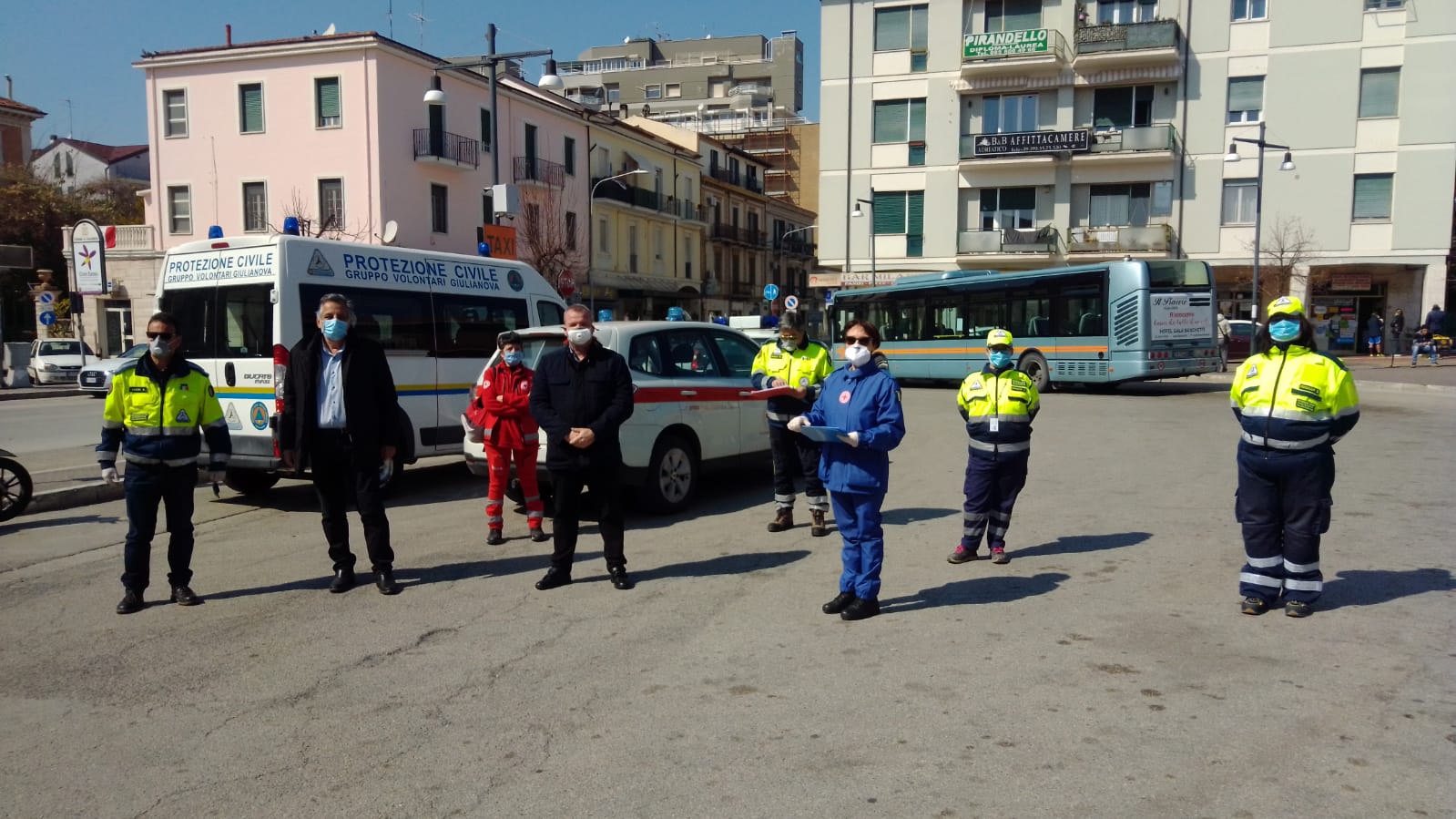 Emergenza Covid-19, potenziato il presidio alla stazione di Giulianova con il responsabile sanitario del Coc
