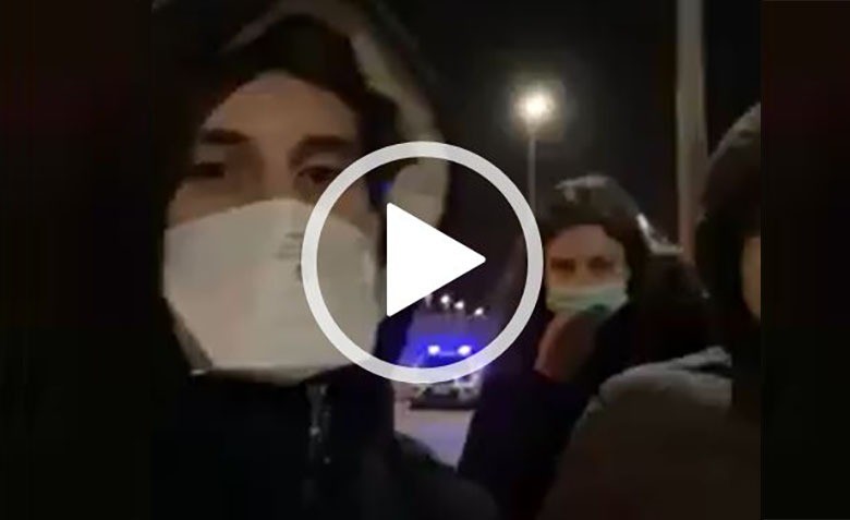 Appello dei ragazzi italiani bloccati in Spagna, tra di loro anche un abruzzese (video)