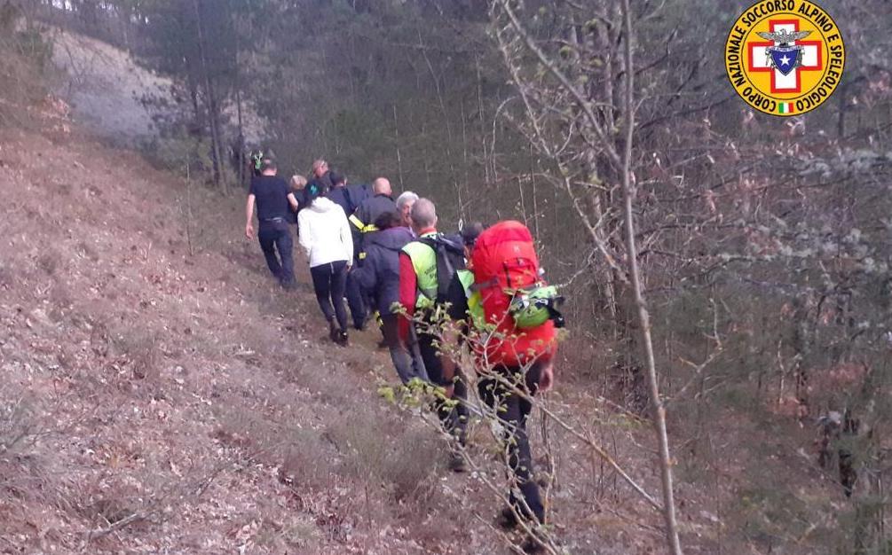 Ritrovata la donna di Sant’Eusanio dispersa, era in una dolina: è in buone condizioni di salute