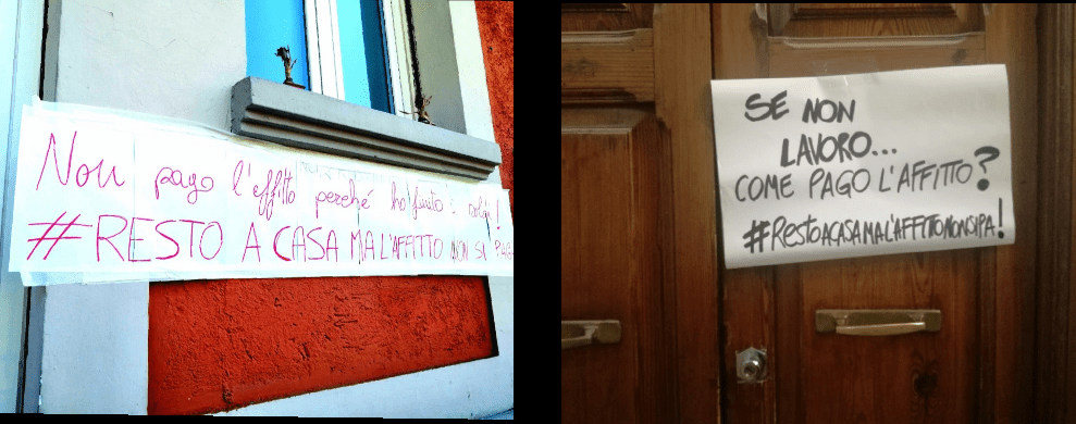 Emergenza coronavirus, il grido d’allarme di studenti e precari: resta l’affitto da pagare, dove sono i nostri diritti?