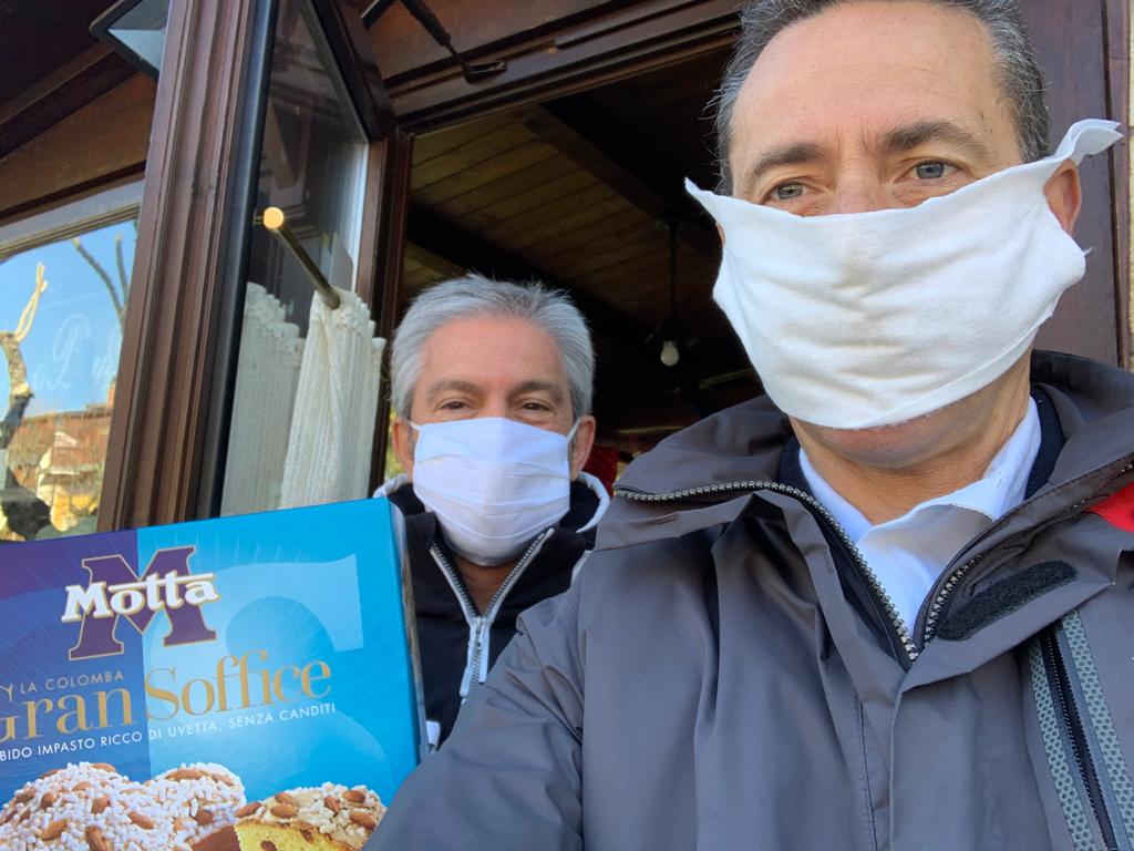 Pasqua ai tempi del covid19: Bauli dona 300 colombe ai bambini e anziani di Roccaraso, Rivisondoli e Pescocostanzo