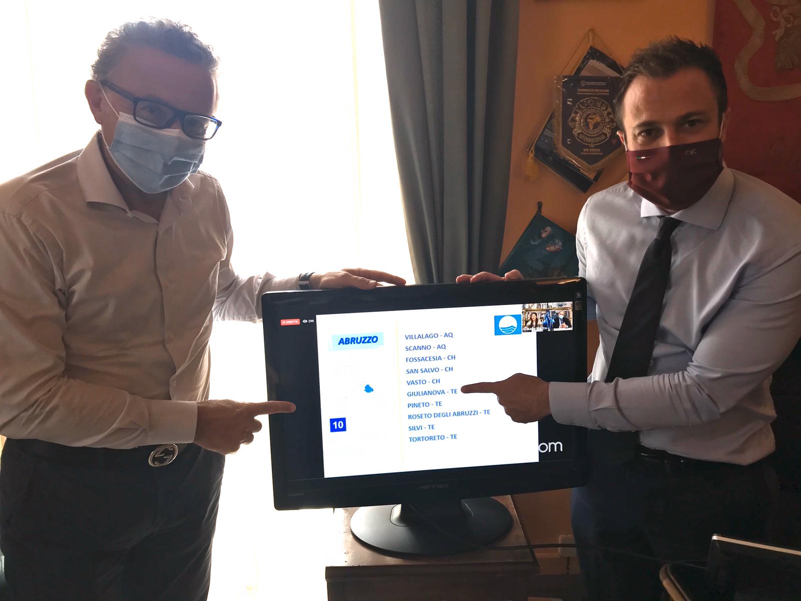 Giulianova riconquista la Bandiera Blu, il vessillo certifica qualità delle acque e servizi offerti