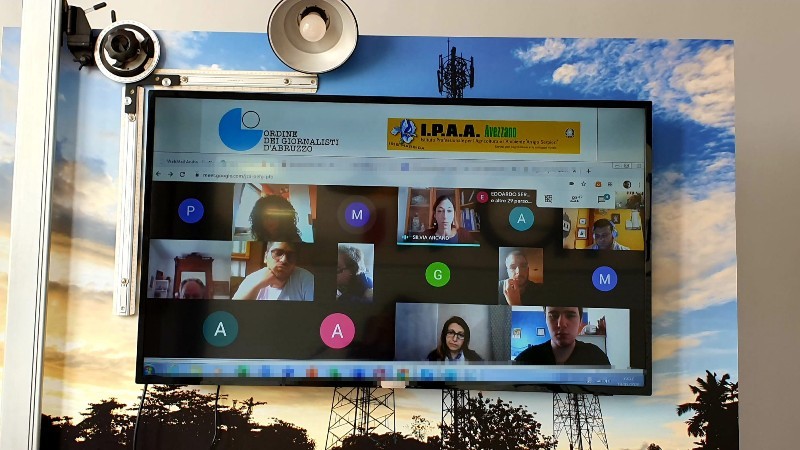 Il Serpieri di Avezzano e la comunicazione ai tempi del Covid, proseguono i webinar con l’Odg Abruzzo