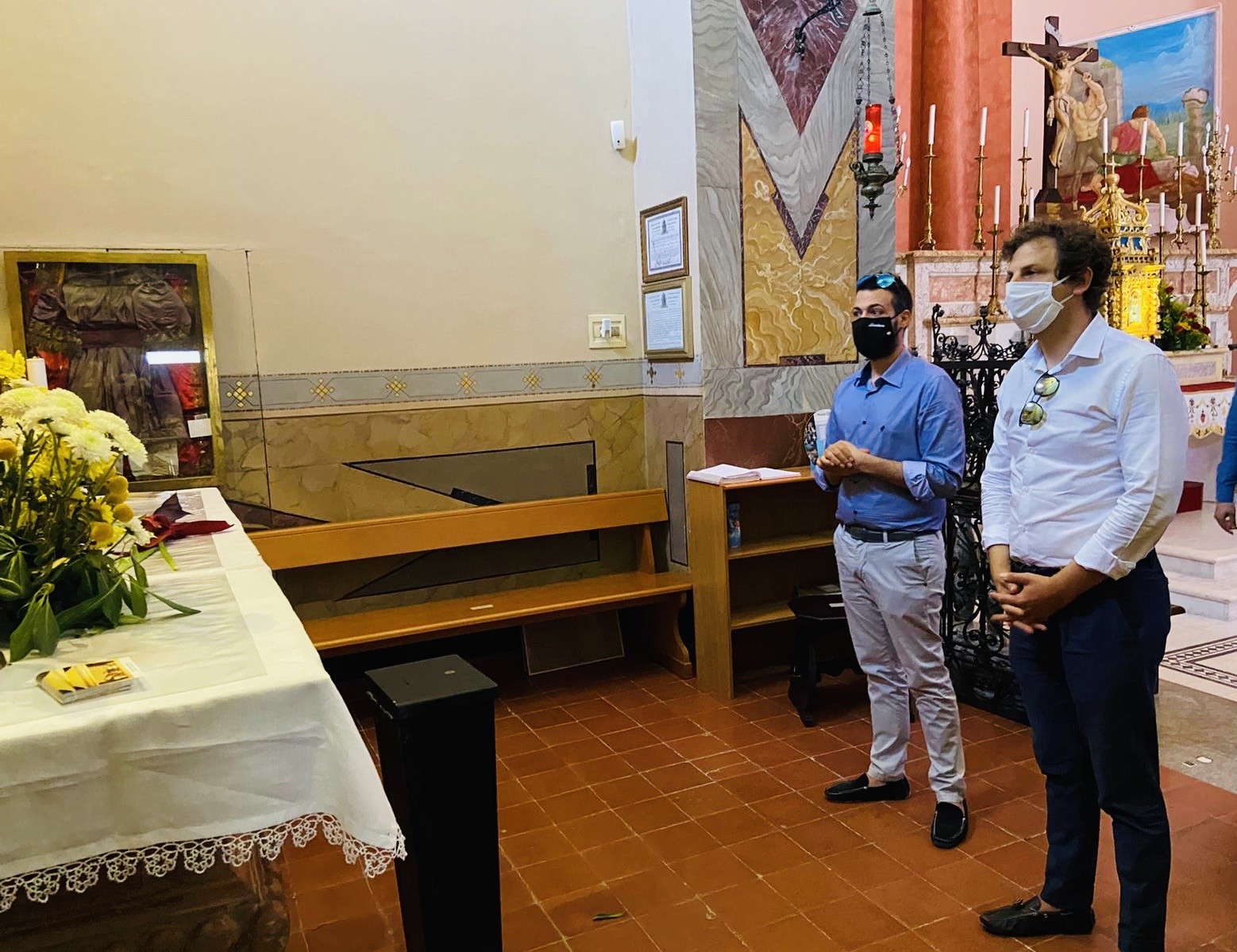 Il deputato Zennaro in visita a Castiglione Messer Raimondo