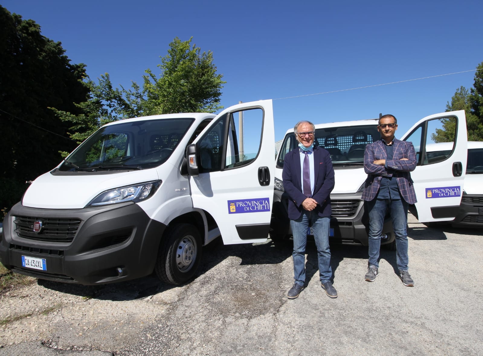 Nuovi automezzi per la provincia di Chieti, stanziati 400mila euro