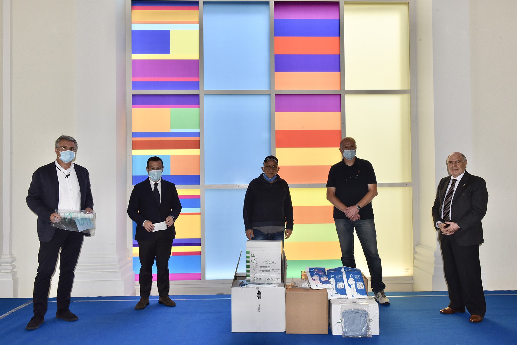 L’Unpli Abruzzo a sostegno delle Asl della regione, donato materiale sanitario a tutela degli operatori