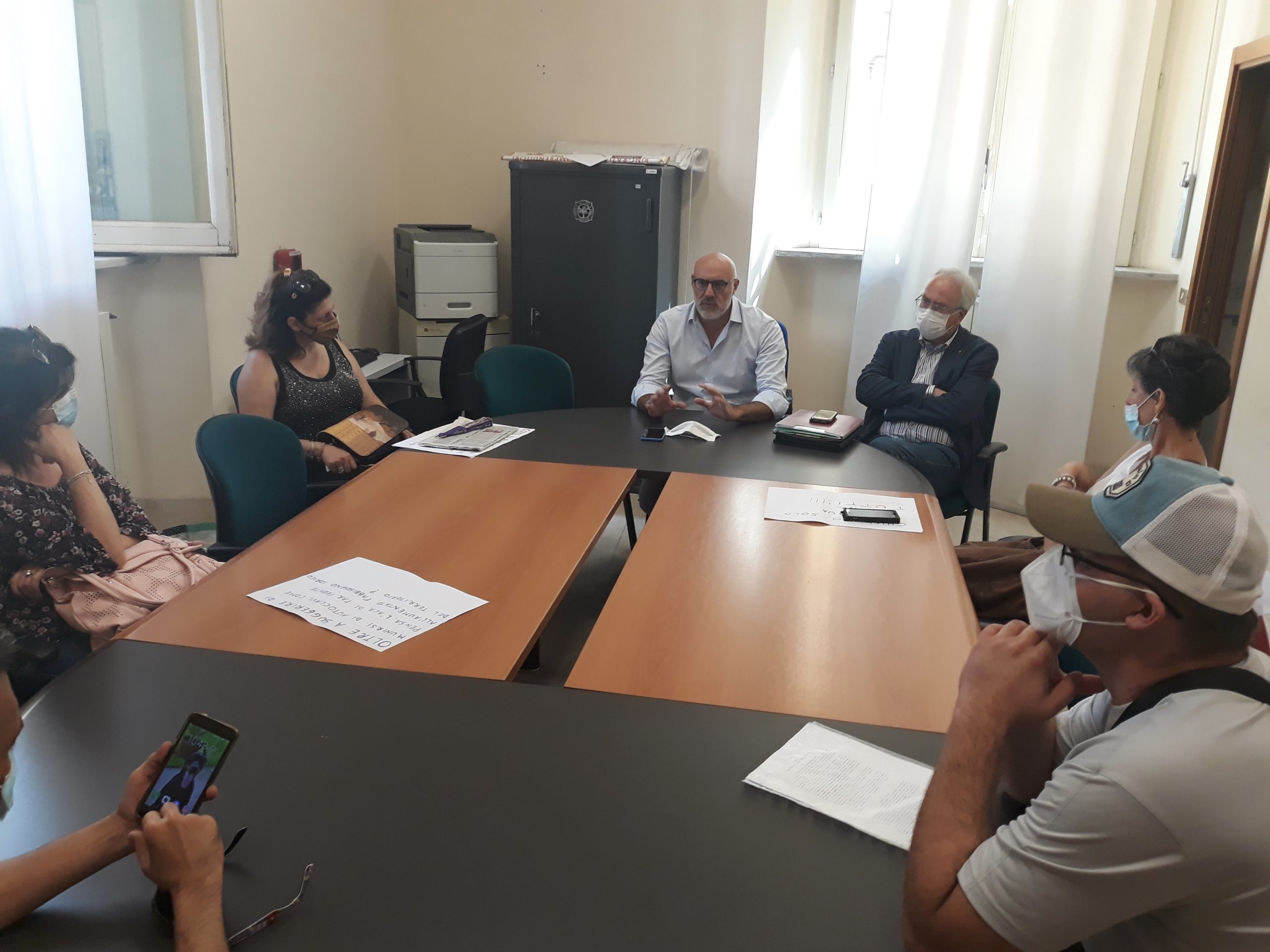 Carenza idrica a Chieti Scalo, il sindaco Di Primio e l’assessore Di Felice incontrano i cittadini