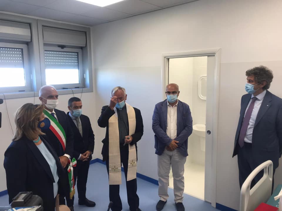 Inaugurato l’ospedale Covid di Pescara, sarà un polo strategico anche dopo l’emergenza