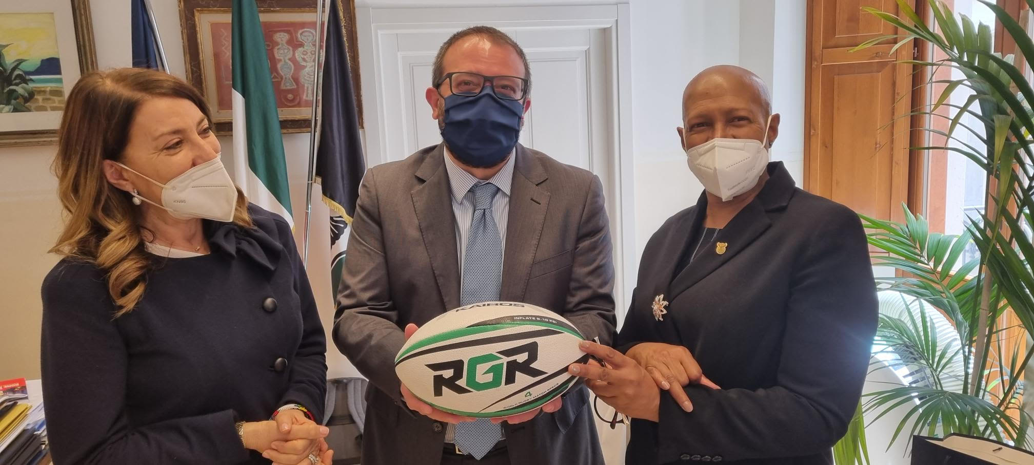 Il sindaco Biondi incontra l’ambasciatore della Repubblica del Sudafrica