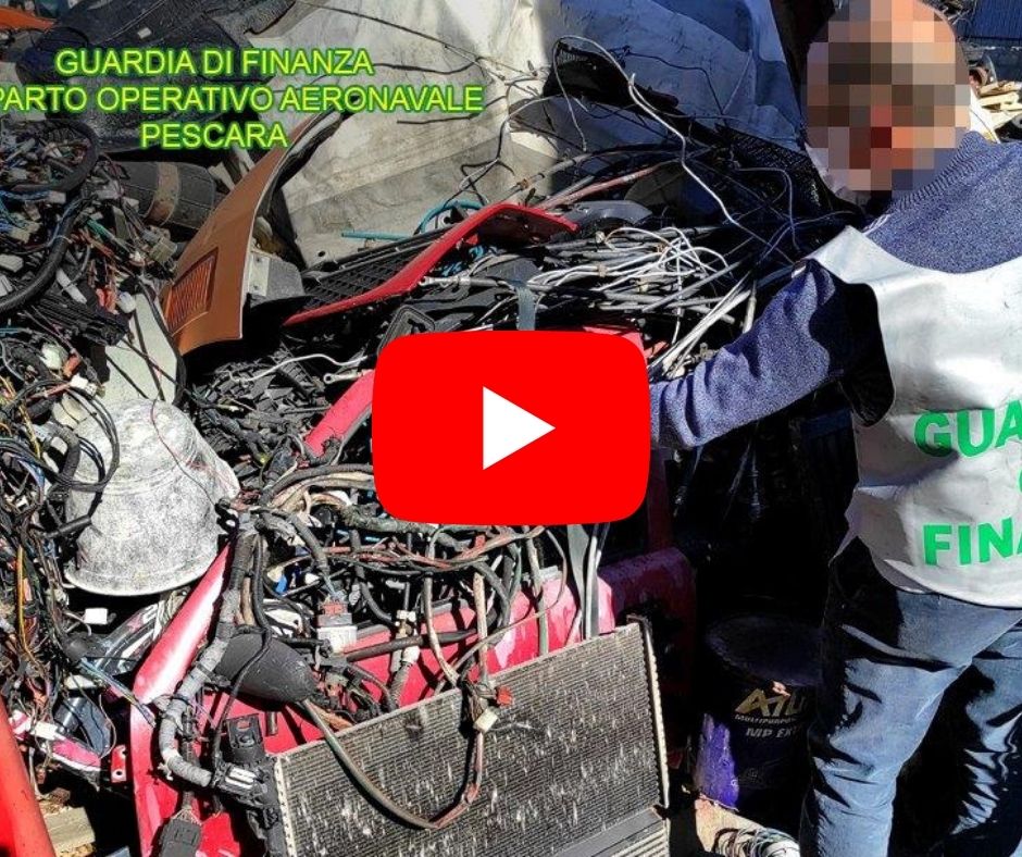 GdF: discarica abusiva di 2.500 metri quadrati, 1 indagato e migliaia di euro di tributi non versati (VIDEO)