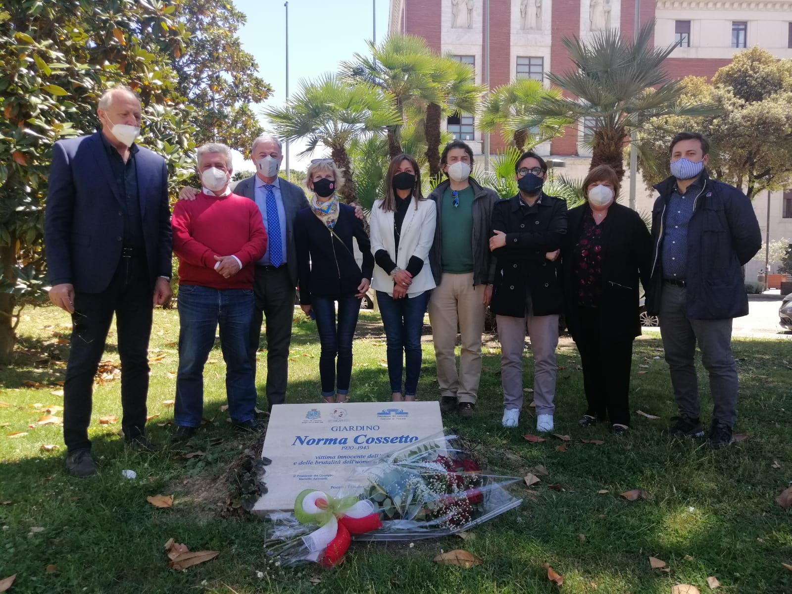 Fiori per Norma Cossetto, Lega Pescara: “Omaggio per non dimenticare”