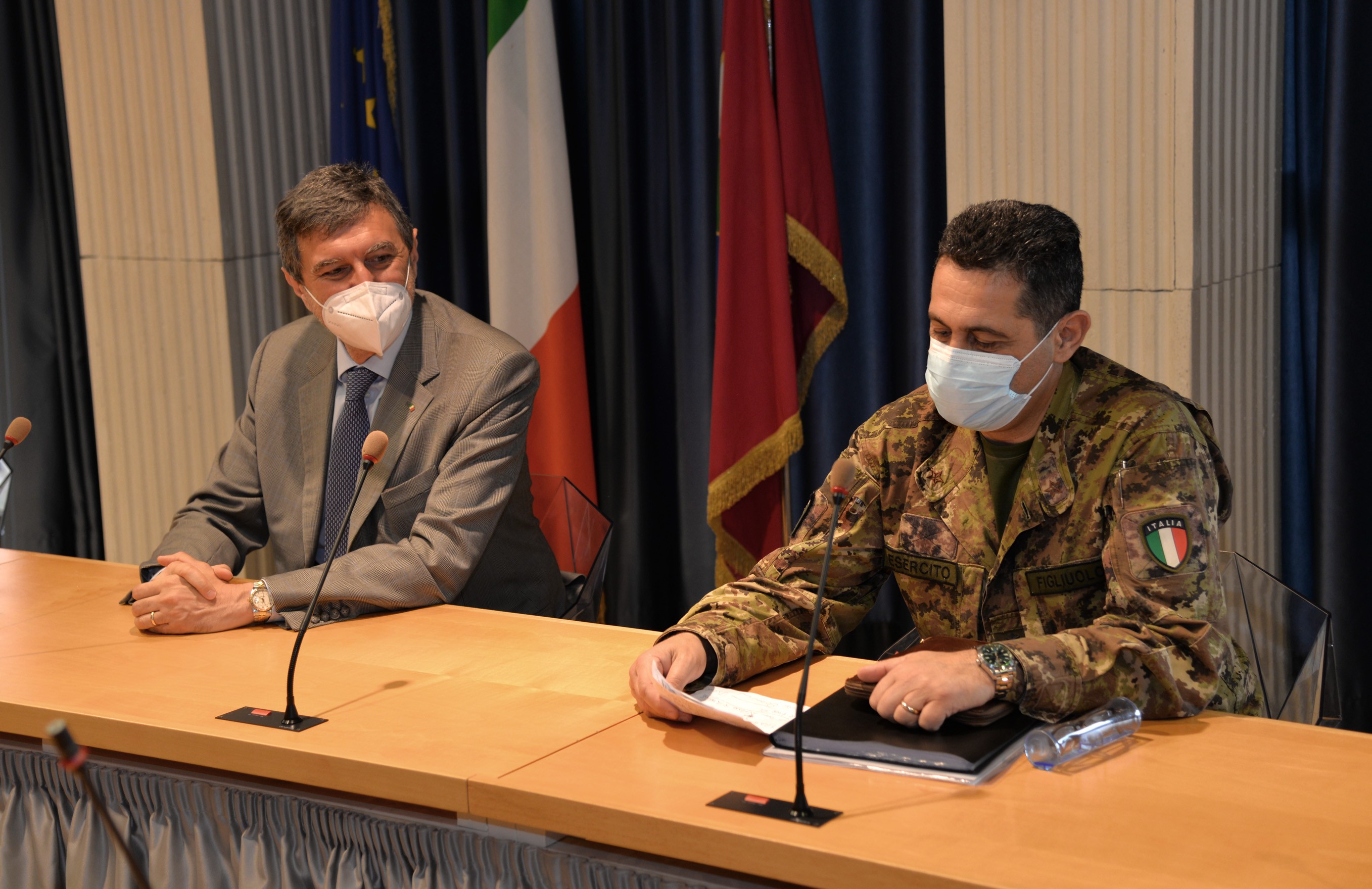 Covid19, Marsilio: garanzie da Commissario Figliuolo su fornitura vaccini e attenzione popolazioni aree interne