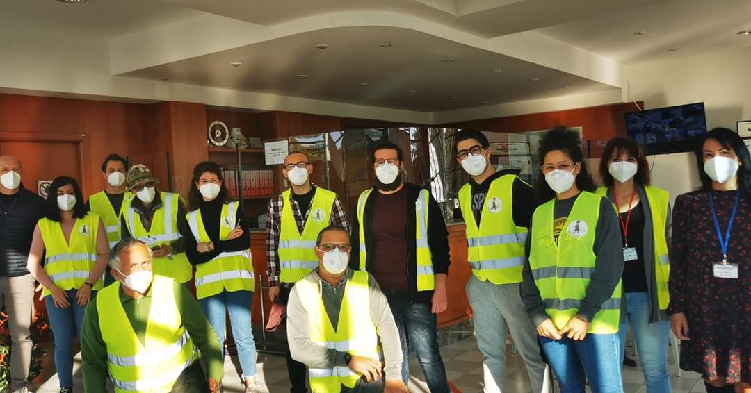 Roseto degli Abruzzi, ultimo giorno per i volontari del centro vaccinale: i ringraziamenti (FOTO)