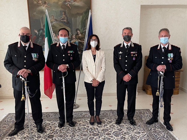 Pizzoli, insignito dell’onorificenza di Cavaliere della Repubblica il Comandate Silvi