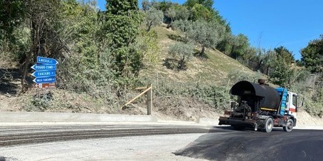 Dissesto idrogeologico, lavori su provinciale 26/a nel Teramano: aperti cantieri