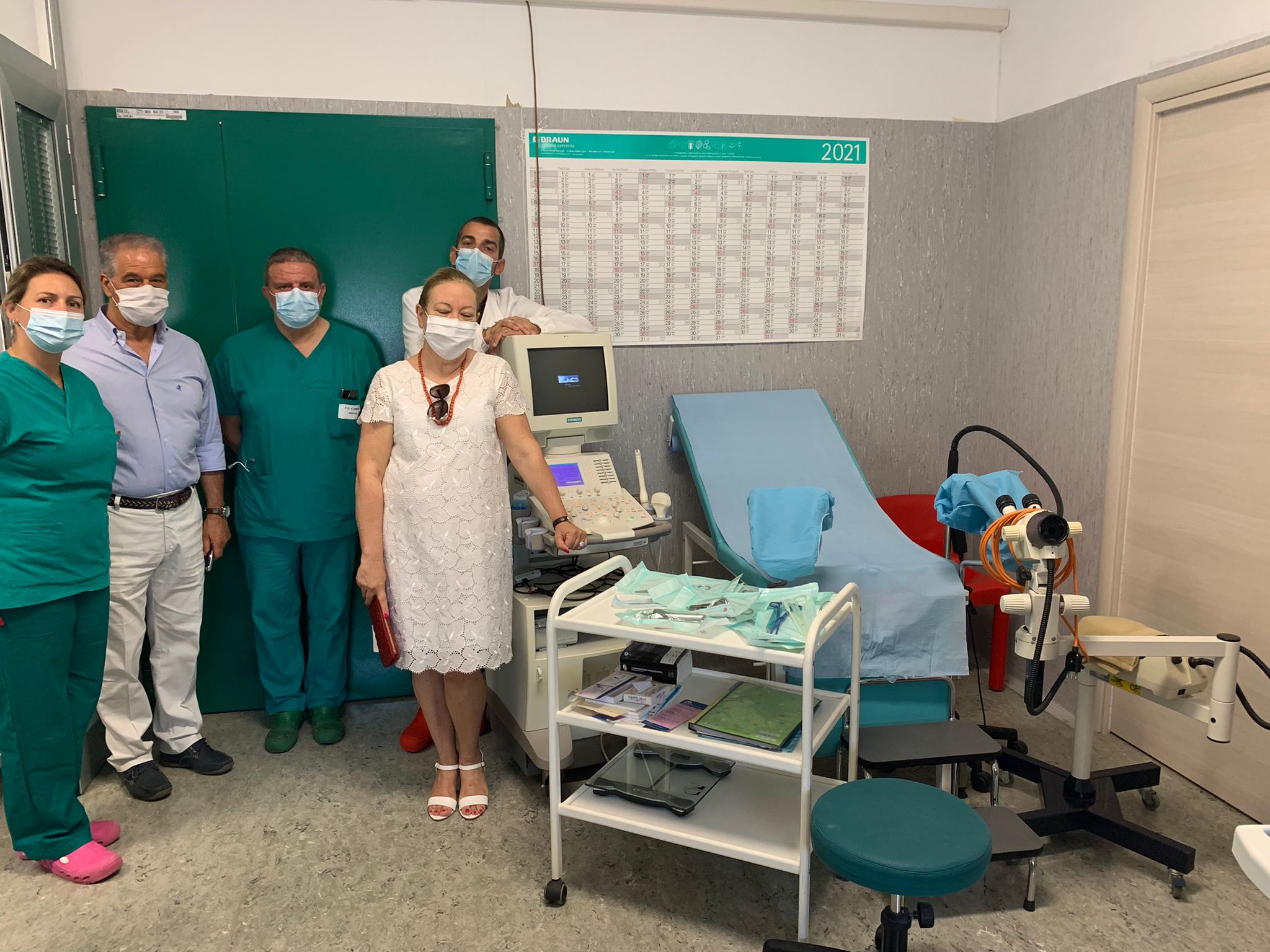 Donazione di apparecchiature al reparto di Ginecologia e Ostetricia dell’ospedale di Sant’Omero