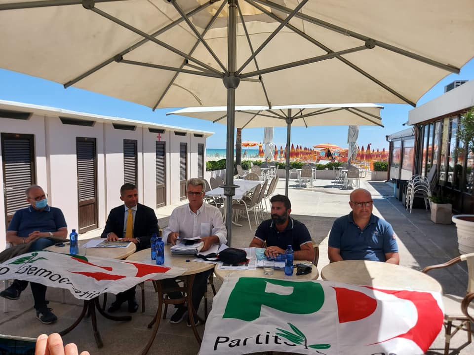 Erosione costiera, gruppo regionale PD: “In 3 anni solo promesse e nessun intervento concreto”