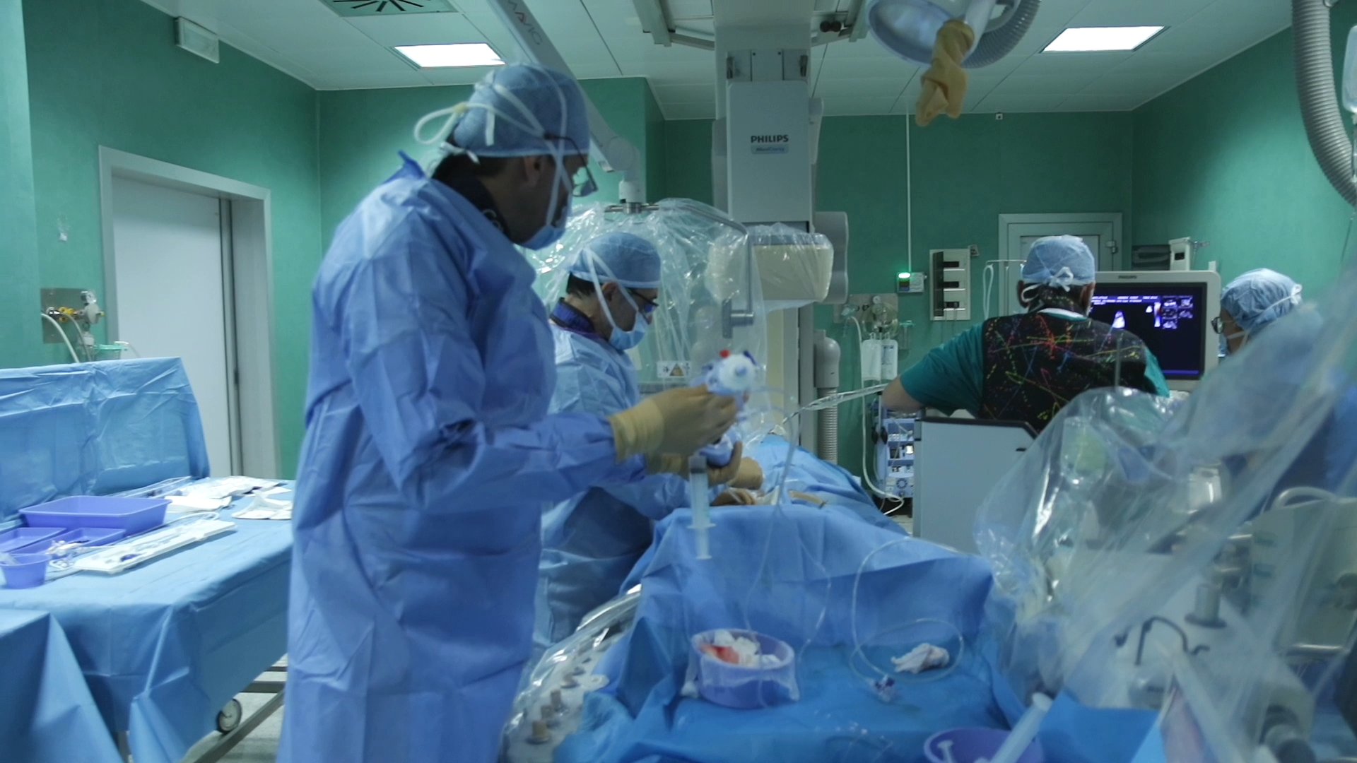 Emodinamica Teramo, innovativo intervento su una valvola tricuspide