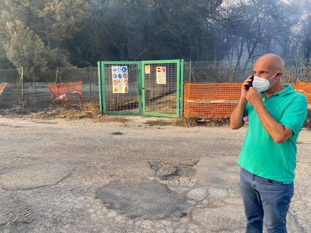 Incendi Pescara Sindaco Masci Pineta Distrutta Danni Enormi 