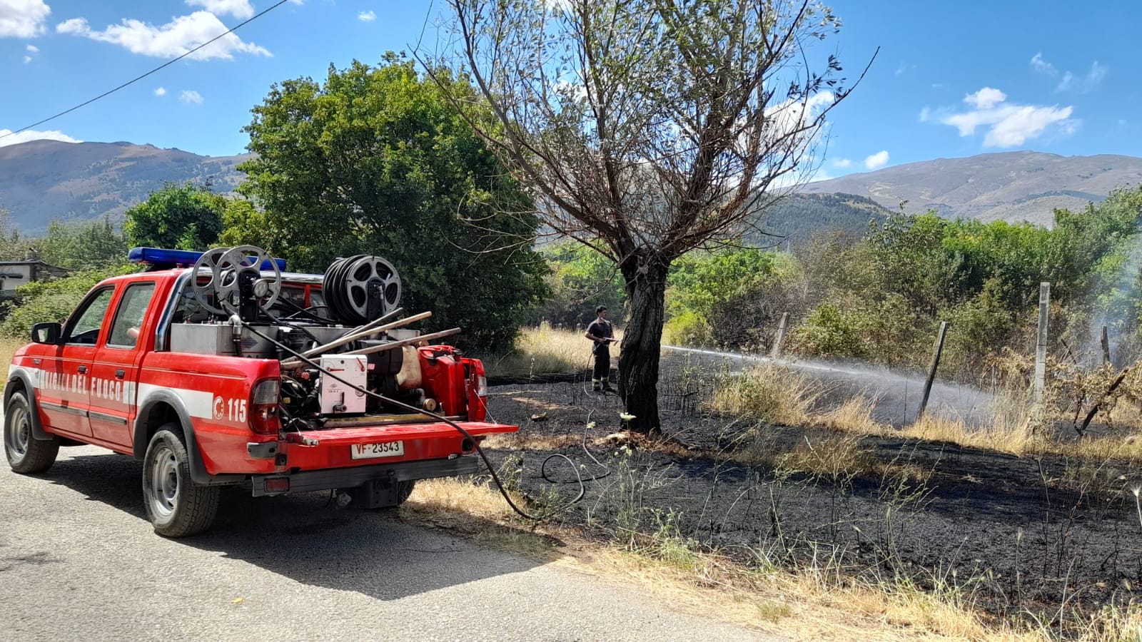 Allarme picnic ferragosto, Coldiretti: “Con il caldo alto rischio incendi”