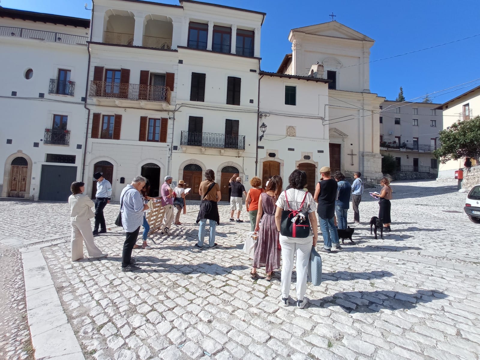 Riabitare con l’arte: il teatro di Shakespeare approda a Fontecchio, saggio finale laboratorio Louis Fantasia
