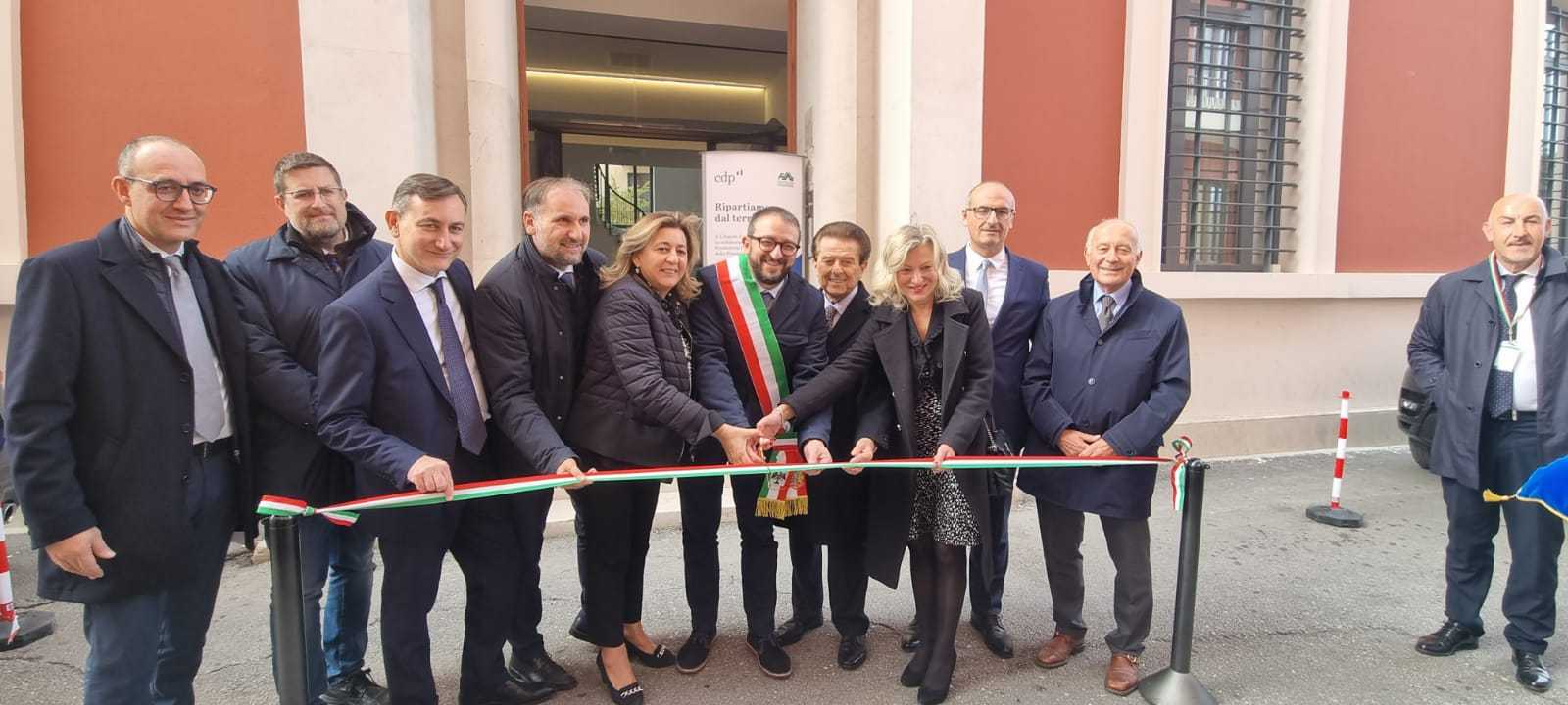 Apre all’Aquila Spazio cassa depositi e prestiti: punto informativo territoriale per imprese e pubbliche amministrazioni