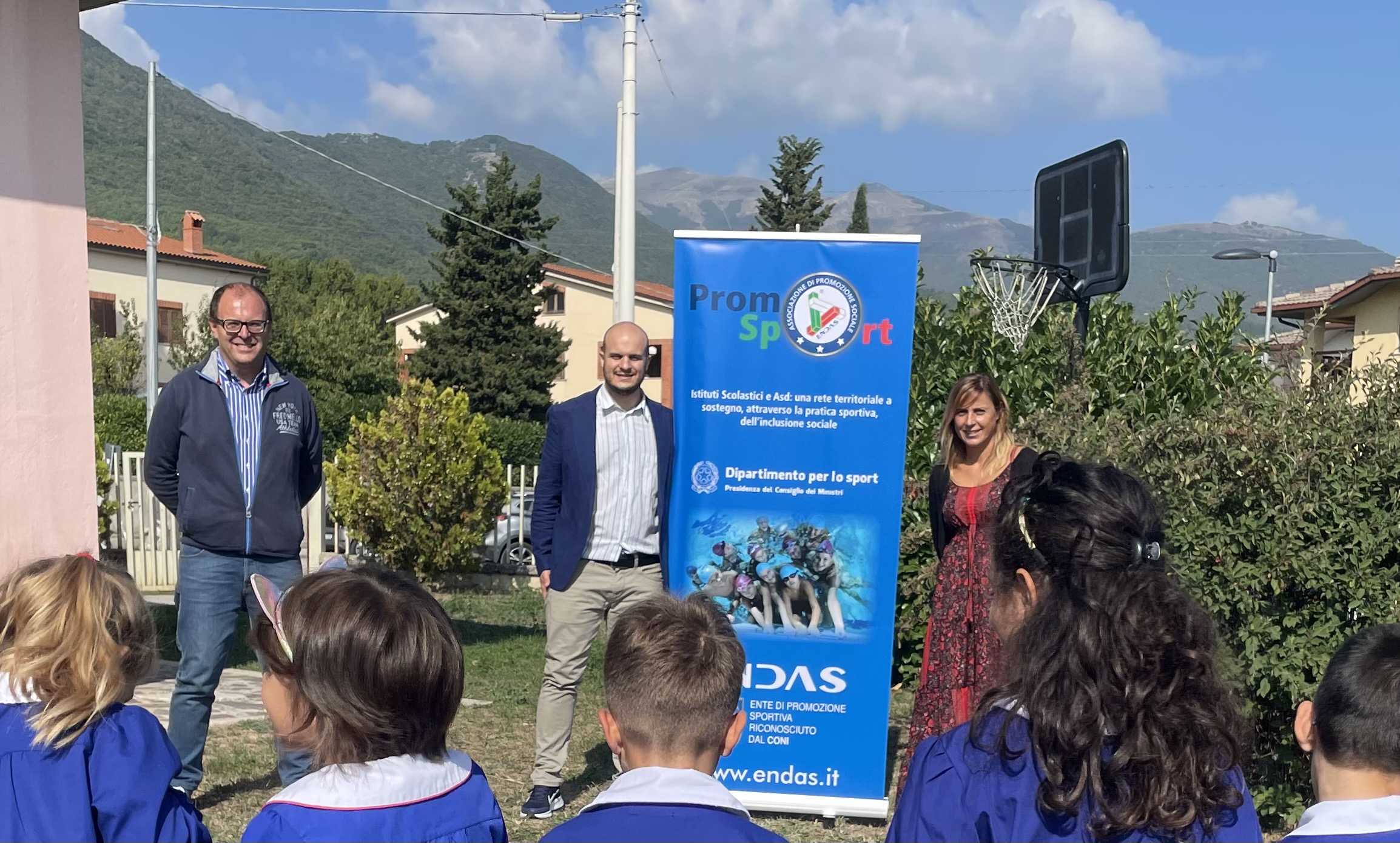Post covid si riparte con lo sport, fondi agli studenti del Comenio di Scoppito grazie all’Endas