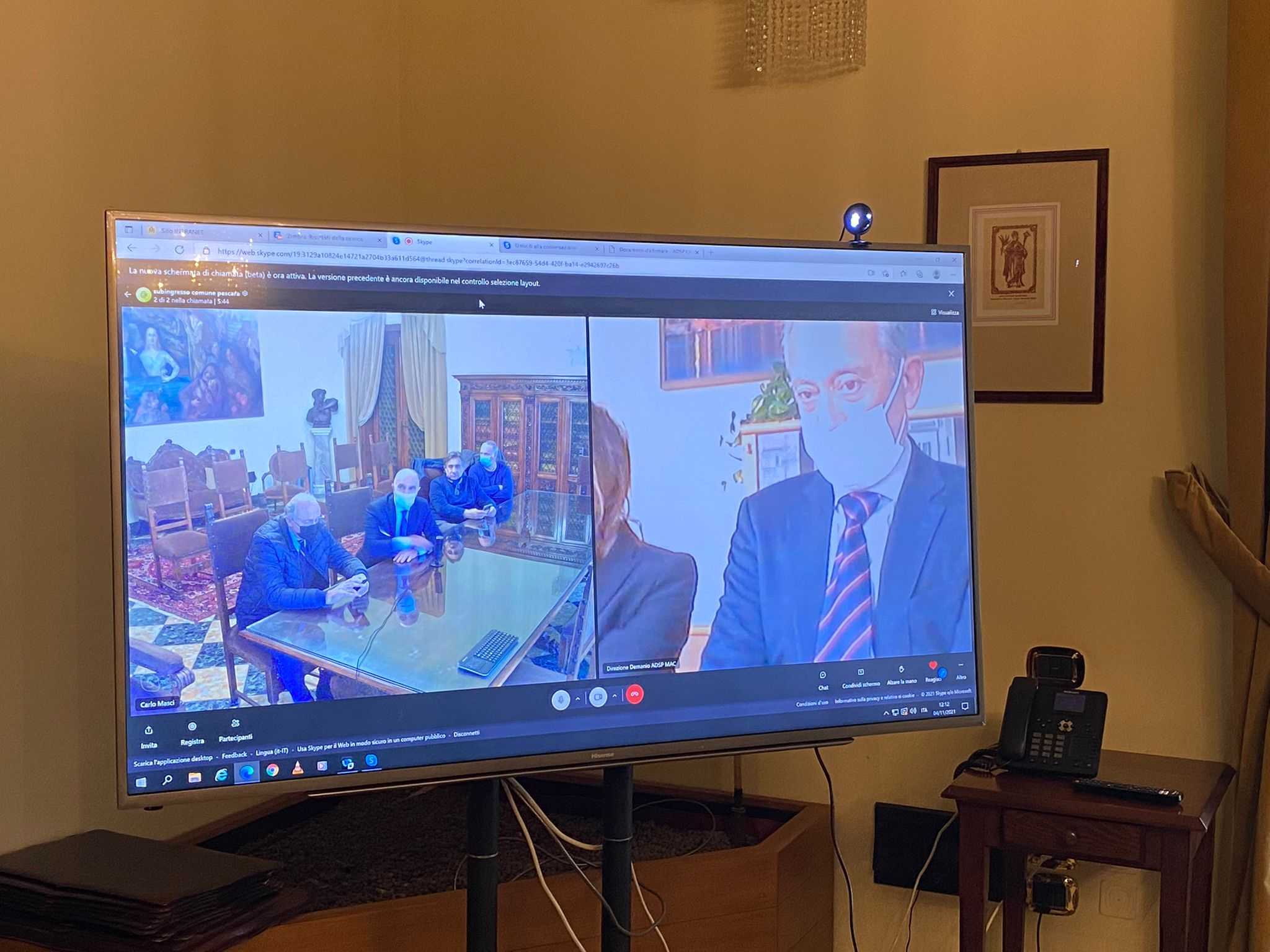 Porti: a Pescara firmati atti concessori stazione marittima, soddisfazione di Masci