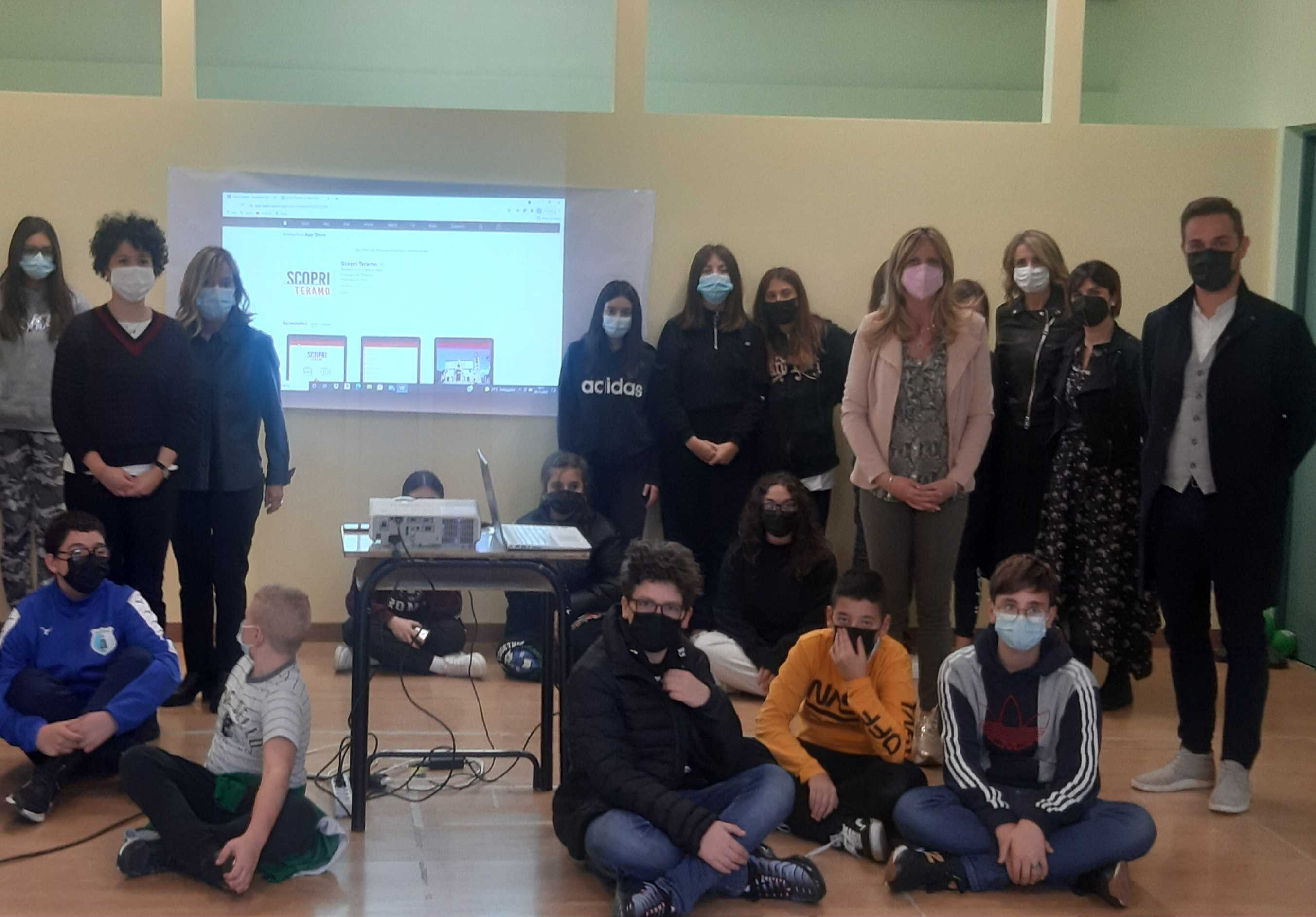 Studenti della Cona future guide virtuali ad arricchire l’app “Scopri Teramo con gli occhi di un adolescente”