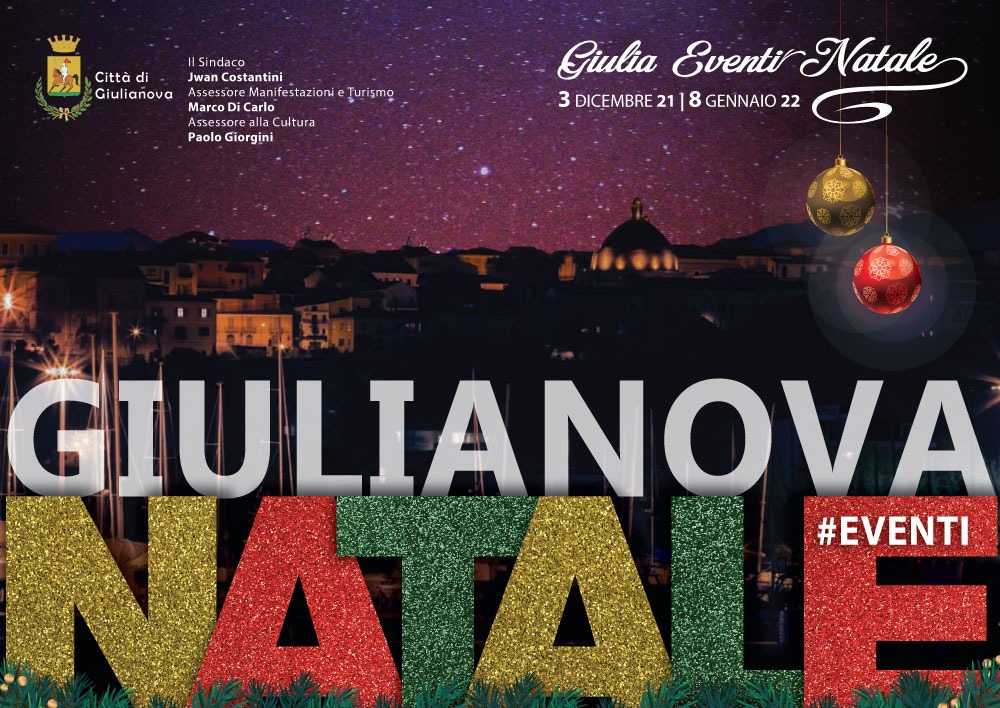 Al via il calendario degli eventi natalizi a Giulianova: musica, intrattenimento e sport fino al 6 gennaio