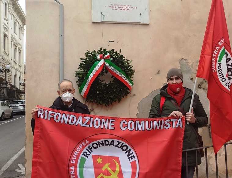 Rifondazione Comunista al fianco di Anpi nel ricordo del partigiano Ercole Vincenzo Orsini